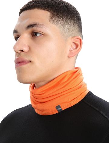 Flash Icebreaker Unisex Merino Flexi Chute Men's Scarves | AU 1069DFMN